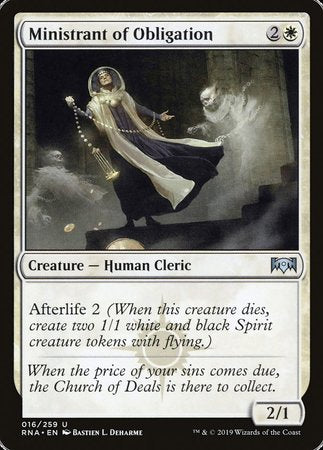 Ministrant of Obligation [Ravnica Allegiance] | Fandemonia Ltd