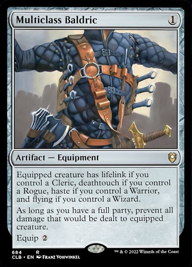 Multiclass Baldric [Commander Legends: Battle for Baldur's Gate] | Fandemonia Ltd