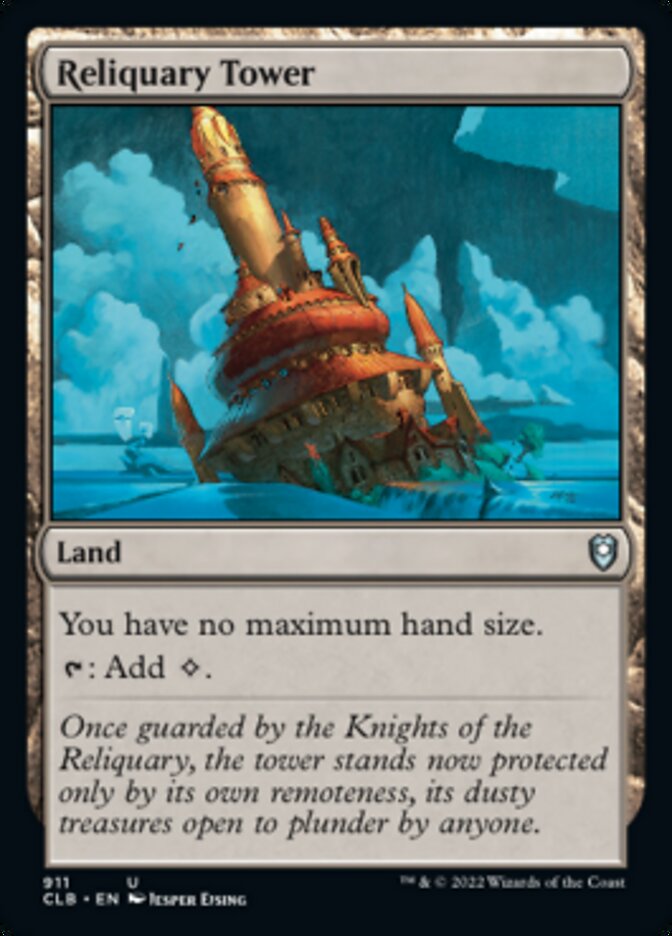 Reliquary Tower [Commander Legends: Battle for Baldur's Gate] | Fandemonia Ltd
