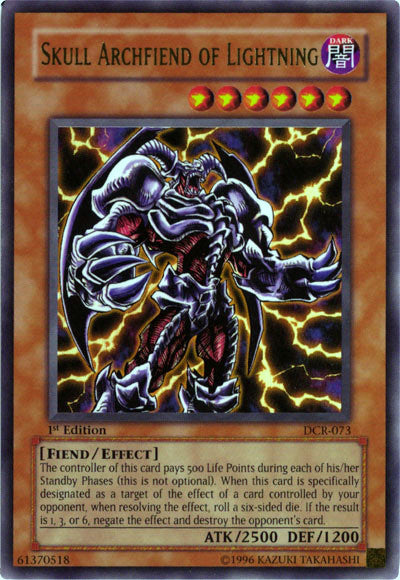 Skull Archfiend of Lightning [DCR-073] Ultra Rare | Fandemonia Ltd