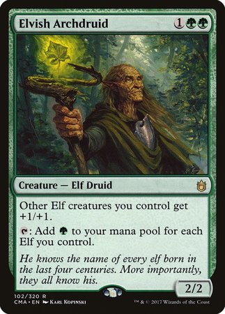Elvish Archdruid [Commander Anthology] | Fandemonia Ltd
