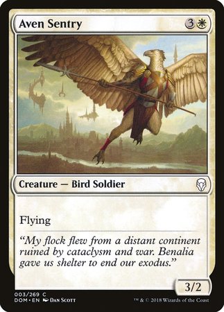 Aven Sentry [Dominaria] | Fandemonia Ltd