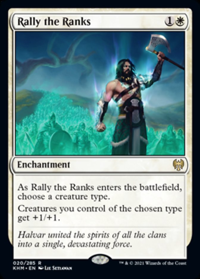 Rally the Ranks [Kaldheim] | Fandemonia Ltd