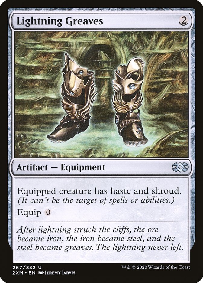 Lightning Greaves [Double Masters] | Fandemonia Ltd