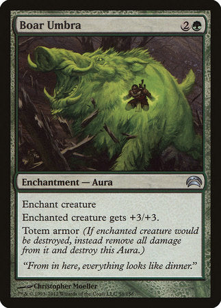 Boar Umbra [Planechase 2012] | Fandemonia Ltd