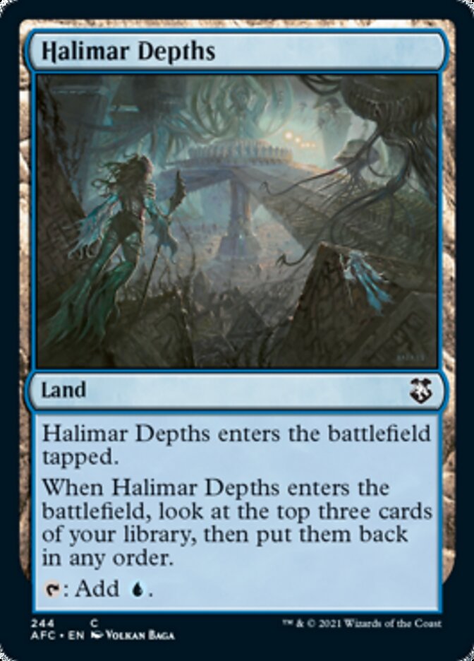 Halimar Depths [Dungeons & Dragons: Adventures in the Forgotten Realms Commander] | Fandemonia Ltd