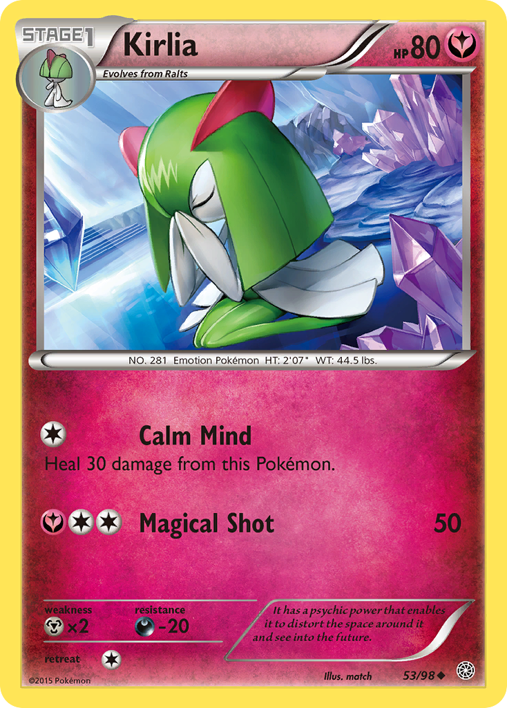 Kirlia (53/98) [XY: Ancient Origins] | Fandemonia Ltd