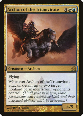 Archon of the Triumvirate [Return to Ravnica] | Fandemonia Ltd