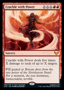 Crackle with Power [Strixhaven: School of Mages] | Fandemonia Ltd