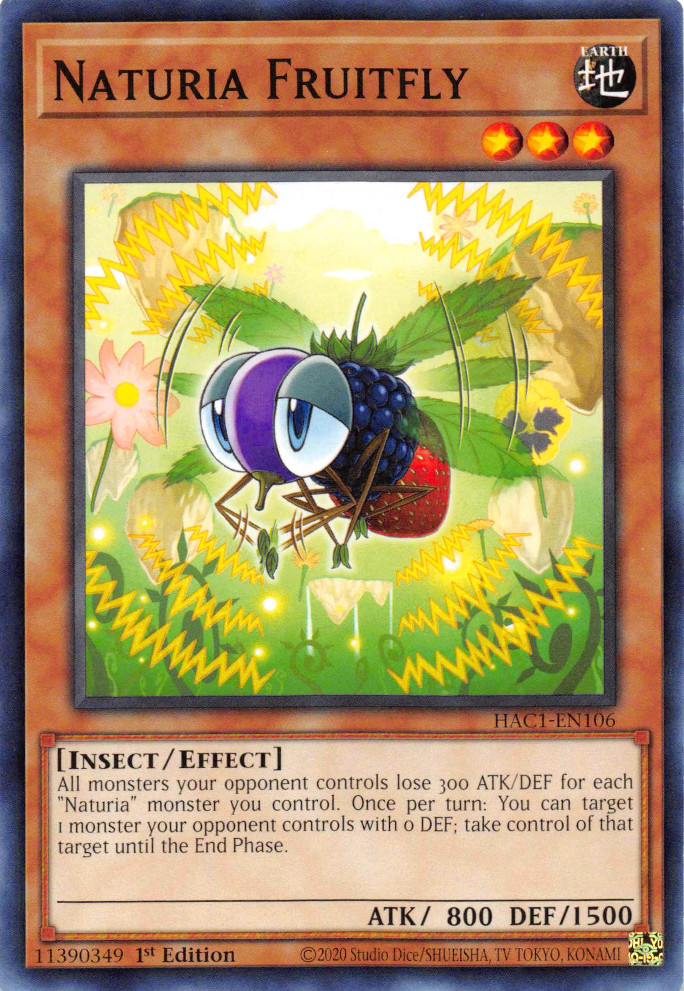 Naturia Fruitfly [HAC1-EN106] Common | Fandemonia Ltd