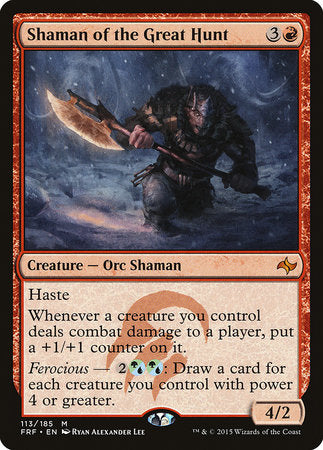 Shaman of the Great Hunt [Fate Reforged] | Fandemonia Ltd