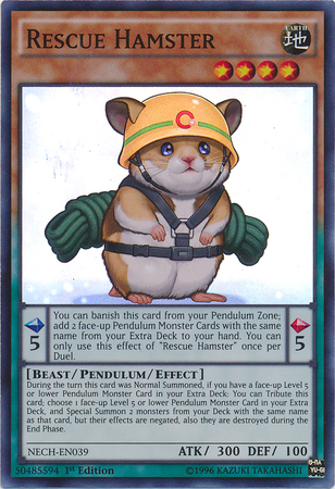 Rescue Hamster [NECH-EN039] Super Rare | Fandemonia Ltd