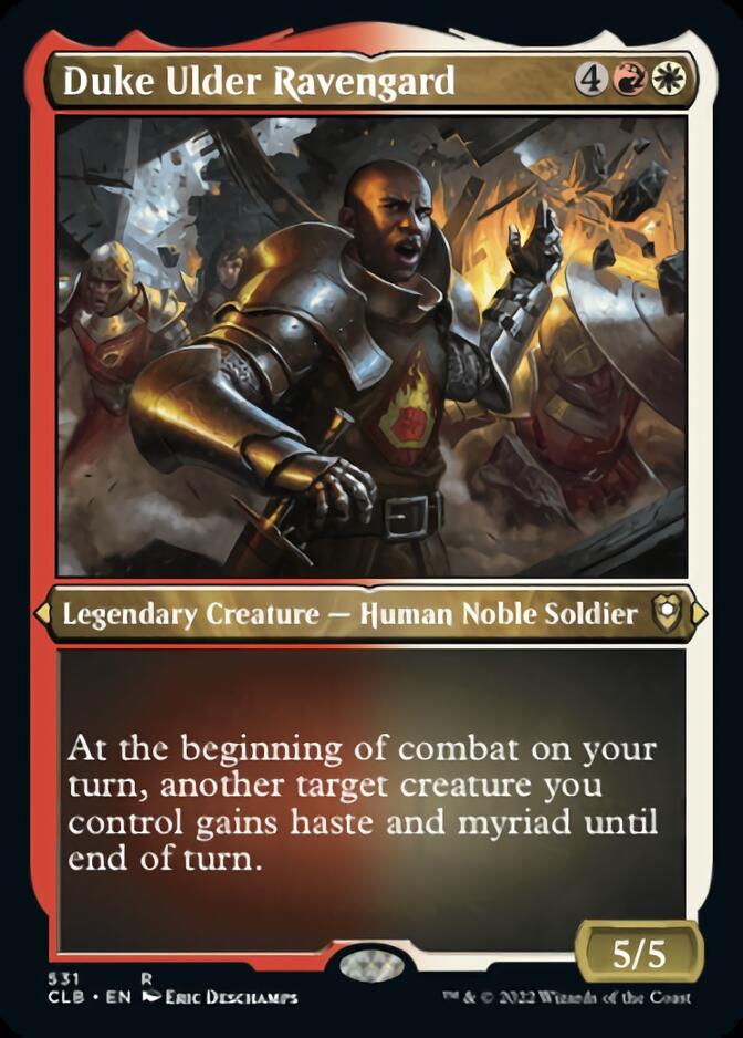 Duke Ulder Ravengard (Foil Etched) [Commander Legends: Battle for Baldur's Gate] | Fandemonia Ltd