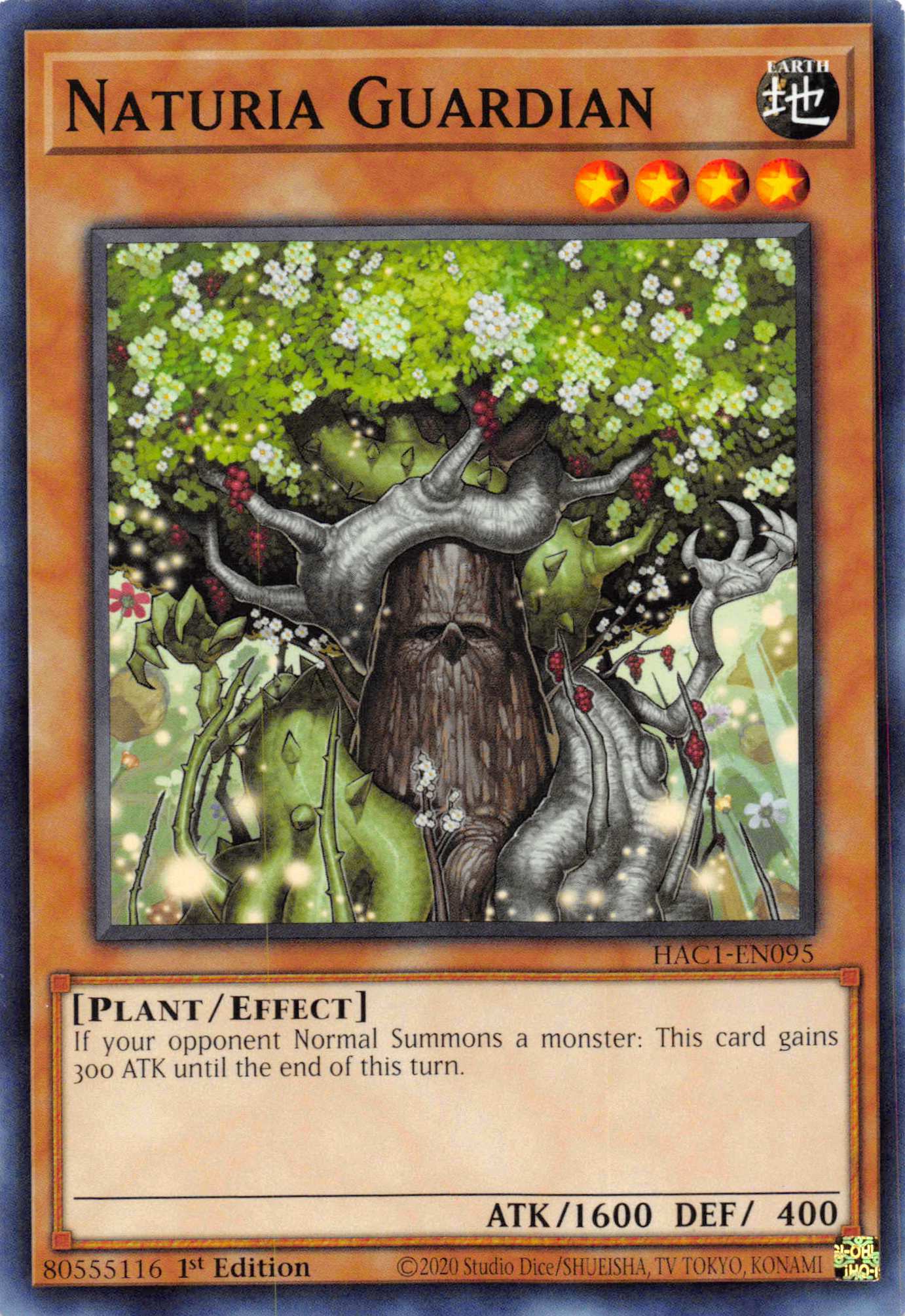 Naturia Guardian [HAC1-EN095] Common | Fandemonia Ltd