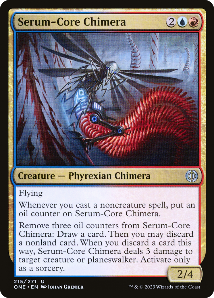 Serum-Core Chimera [Phyrexia: All Will Be One] | Fandemonia Ltd