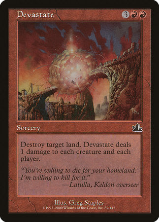 Devastate [Prophecy] | Fandemonia Ltd