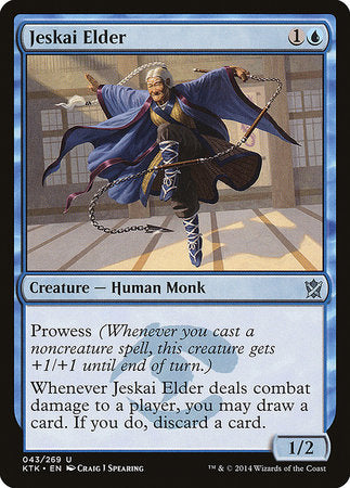 Jeskai Elder [Khans of Tarkir] | Fandemonia Ltd