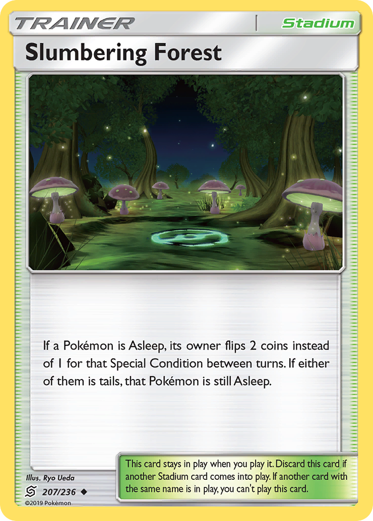 Slumbering Forest (207/236) [Sun & Moon: Unified Minds] | Fandemonia Ltd