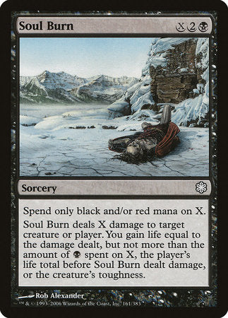 Soul Burn [Coldsnap Theme Decks] | Fandemonia Ltd