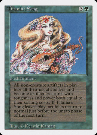 Titania's Song [Revised Edition] | Fandemonia Ltd