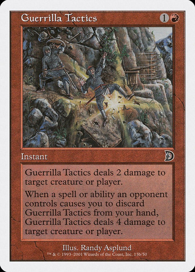 Guerrilla Tactics (Falling) [Deckmasters] | Fandemonia Ltd