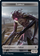 Eldrazi // Soldier Double-Sided Token [Starter Commander Decks] | Fandemonia Ltd