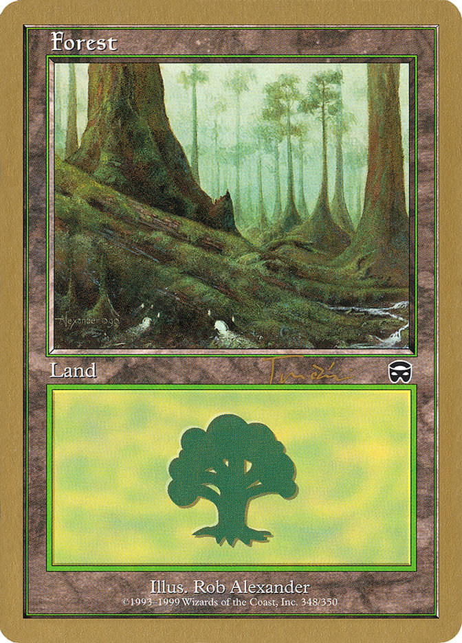 Forest (jt348) (Jan Tomcani) [World Championship Decks 2001] | Fandemonia Ltd