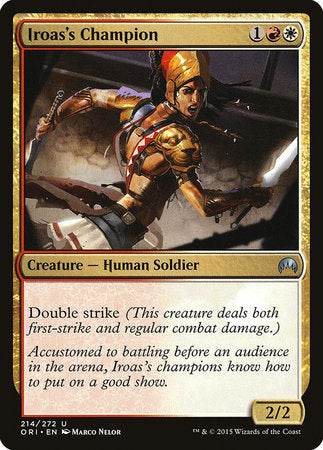 Iroas's Champion [Magic Origins] | Fandemonia Ltd