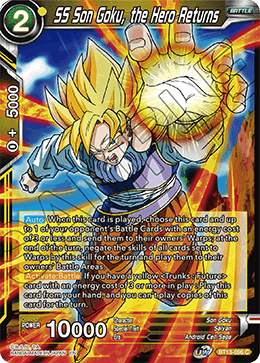 SS Son Goku, the Hero Returns (Common) [BT13-096] | Fandemonia Ltd