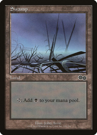 Swamp (339) [Urza's Saga] | Fandemonia Ltd