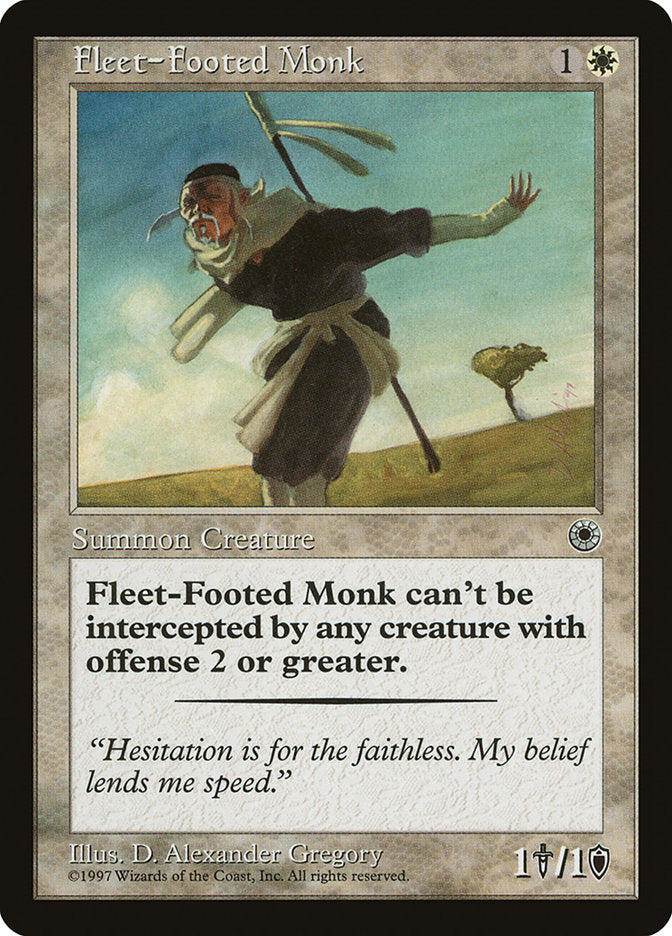 Fleet-Footed Monk [Portal] | Fandemonia Ltd
