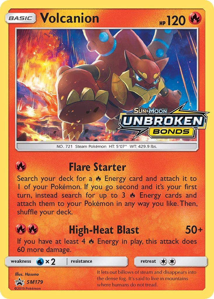 Volcanion (SM179) [Sun & Moon: Black Star Promos] | Fandemonia Ltd