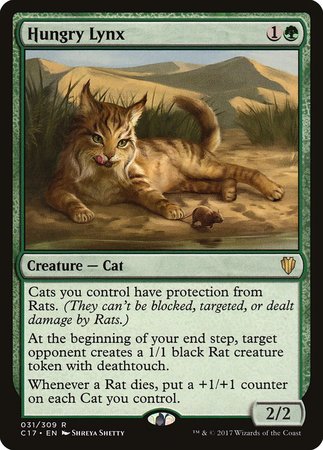 Hungry Lynx [Commander 2017] | Fandemonia Ltd