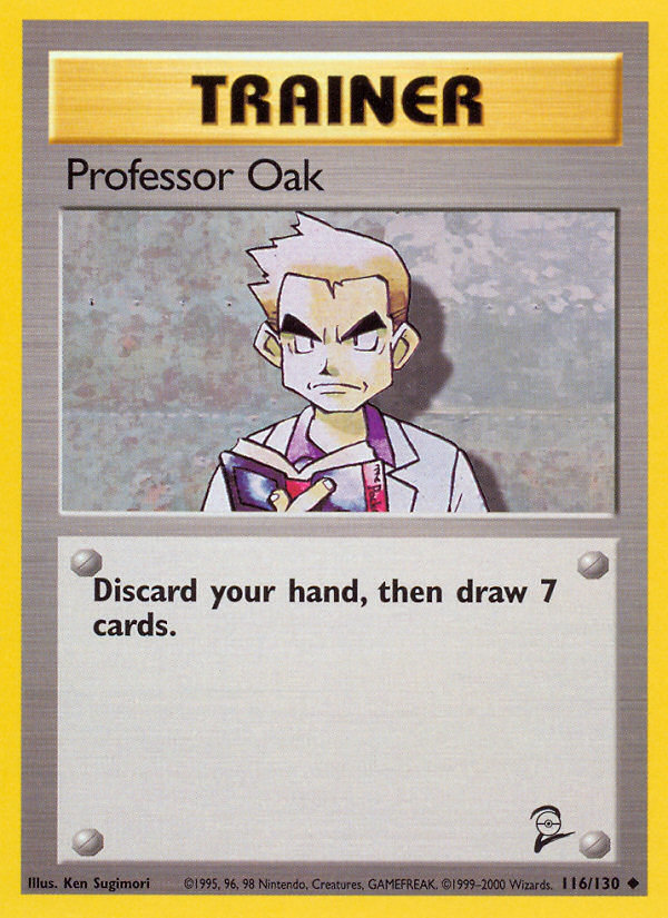 Professor Oak (116/130) [Base Set 2] | Fandemonia Ltd