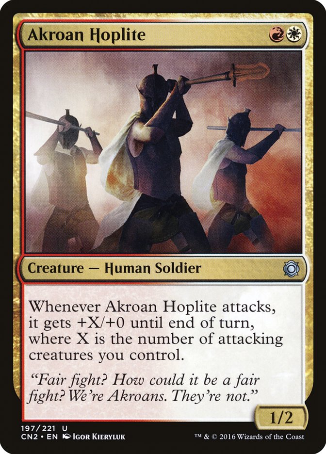 Akroan Hoplite [Conspiracy: Take the Crown] | Fandemonia Ltd