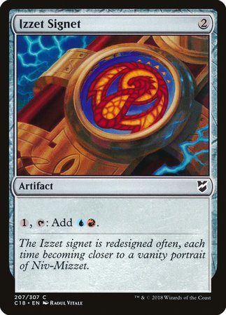Izzet Signet [Commander 2018] | Fandemonia Ltd