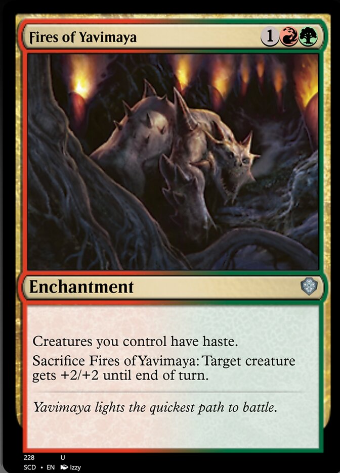 Fires of Yavimaya [Starter Commander Decks] | Fandemonia Ltd