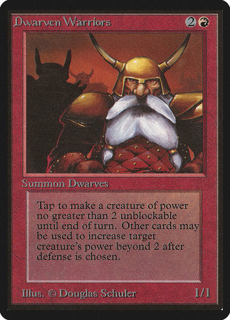 Dwarven Warriors [Limited Edition Beta] | Fandemonia Ltd
