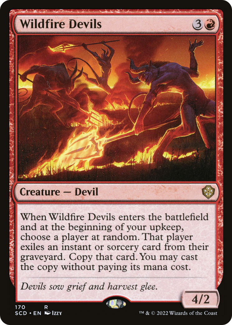Wildfire Devils [Starter Commander Decks] | Fandemonia Ltd