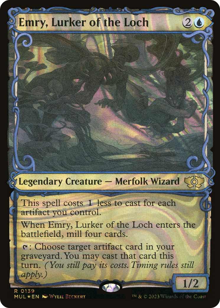 Emry, Lurker of the Loch (Halo Foil) [Multiverse Legends] | Fandemonia Ltd