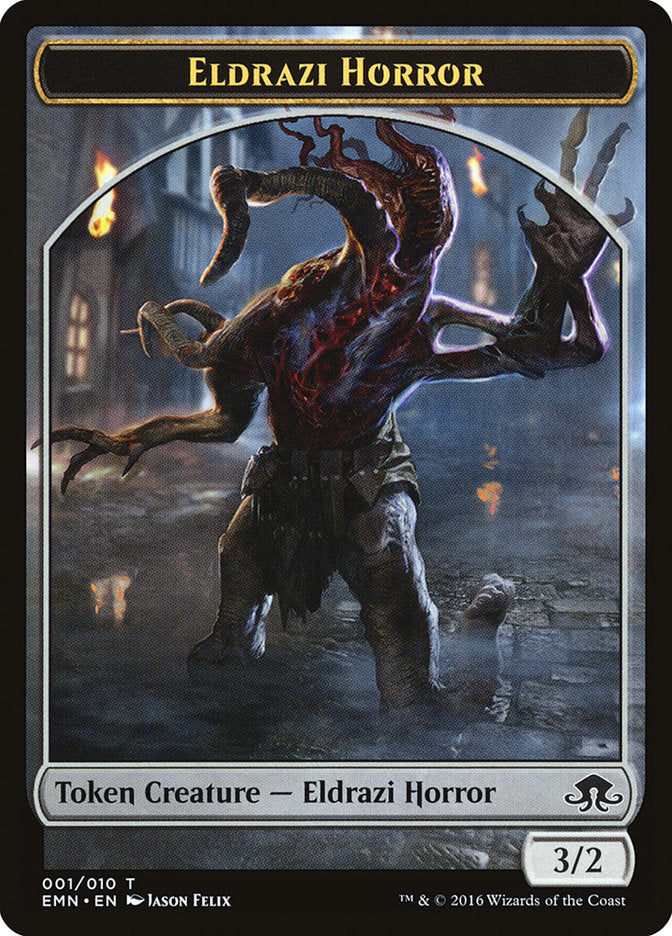 Eldrazi Horror [Eldritch Moon Tokens] | Fandemonia Ltd