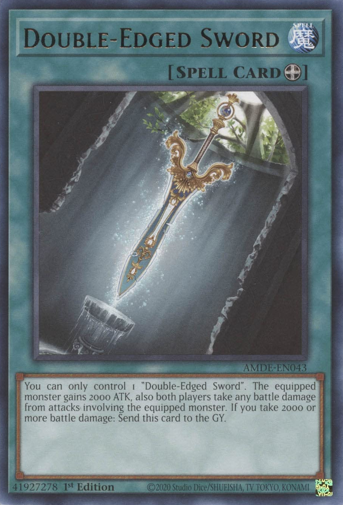 Double-Edged Sword [AMDE-EN043] Rare | Fandemonia Ltd