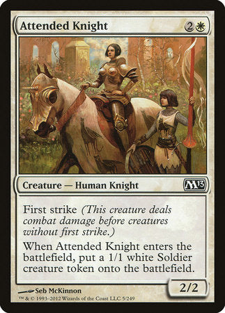 Attended Knight [Magic 2013] | Fandemonia Ltd