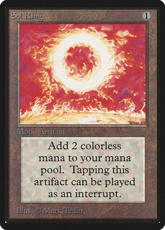 Sol Ring [Limited Edition Beta] | Fandemonia Ltd