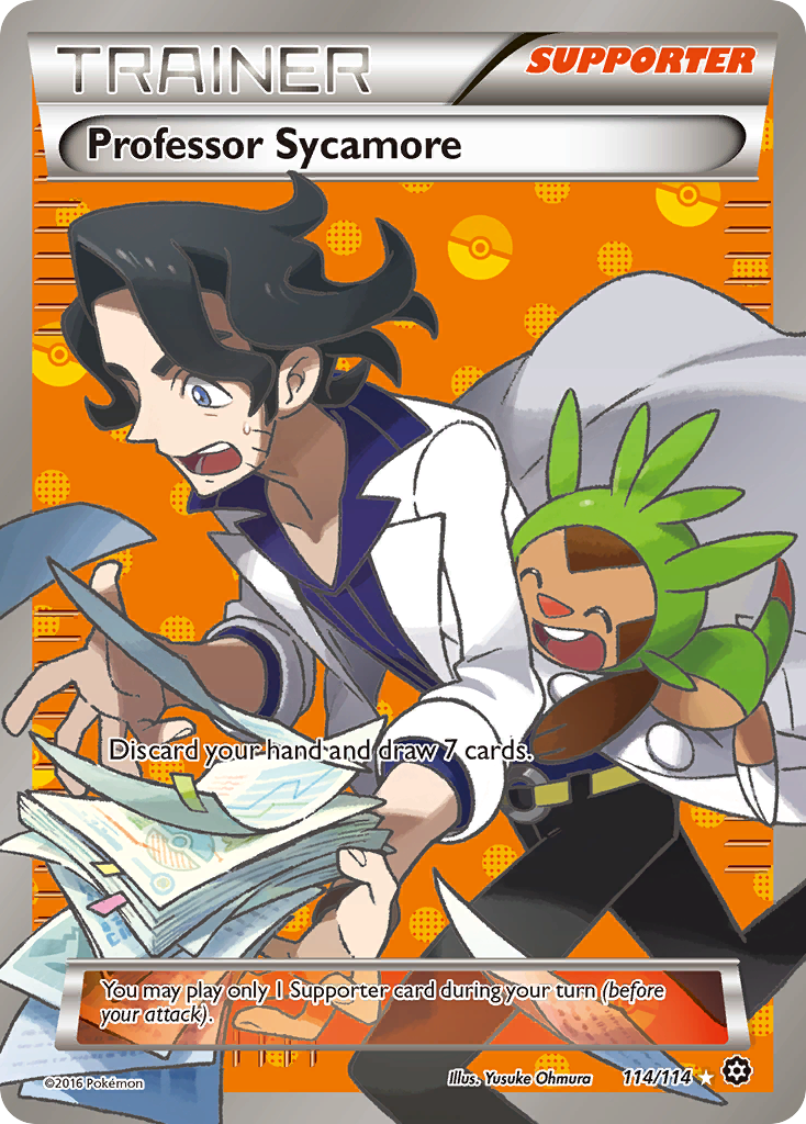 Professor Sycamore (114/114) [XY: Steam Siege] | Fandemonia Ltd