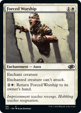 Forced Worship [Jumpstart 2022] | Fandemonia Ltd