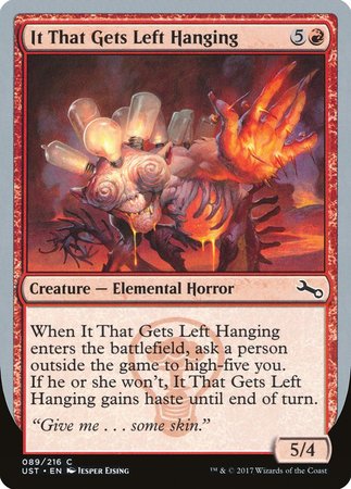 It That Gets Left Hanging [Unstable] | Fandemonia Ltd