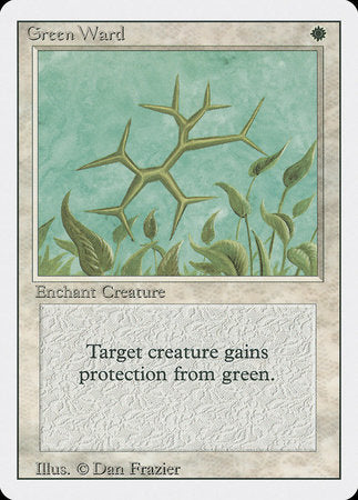 Green Ward [Revised Edition] | Fandemonia Ltd