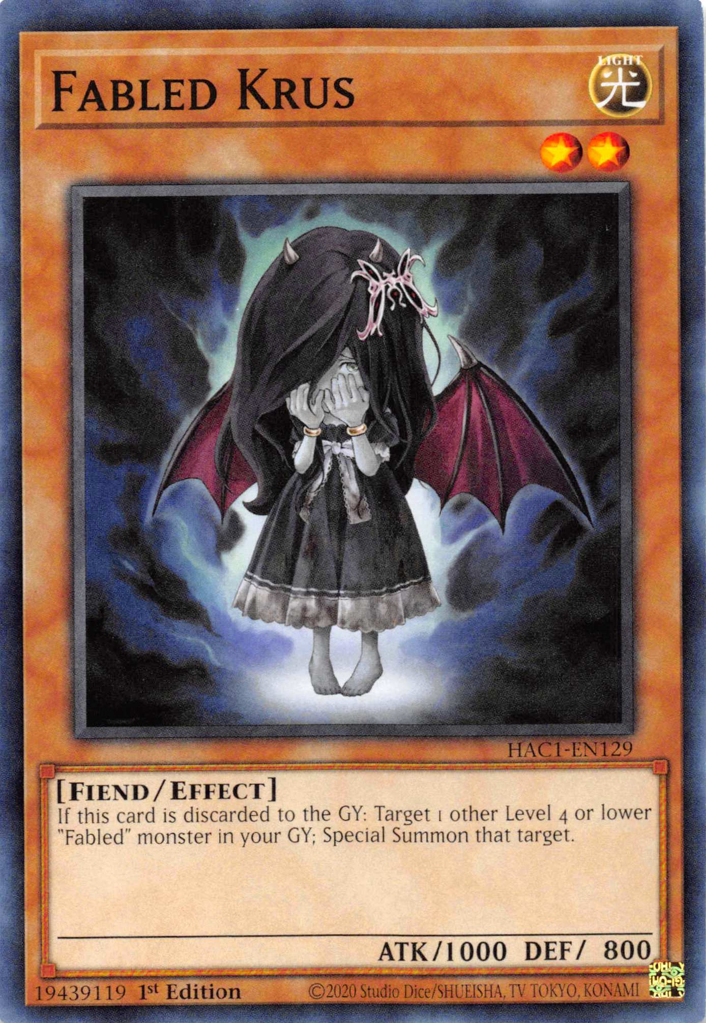 Fabled Krus [HAC1-EN129] Common | Fandemonia Ltd