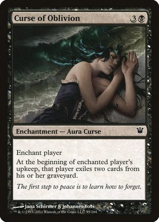 Curse of Oblivion [Innistrad] | Fandemonia Ltd